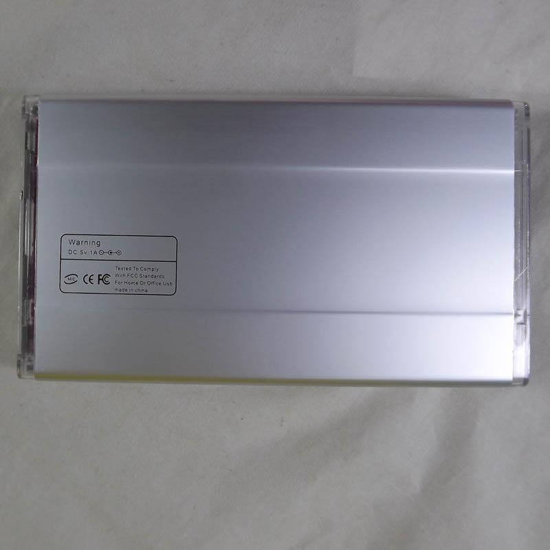 2.5 SATA / IDE to USB 2.0 & SATA External Aluminum HDD Silver Caddy VISTA MAC